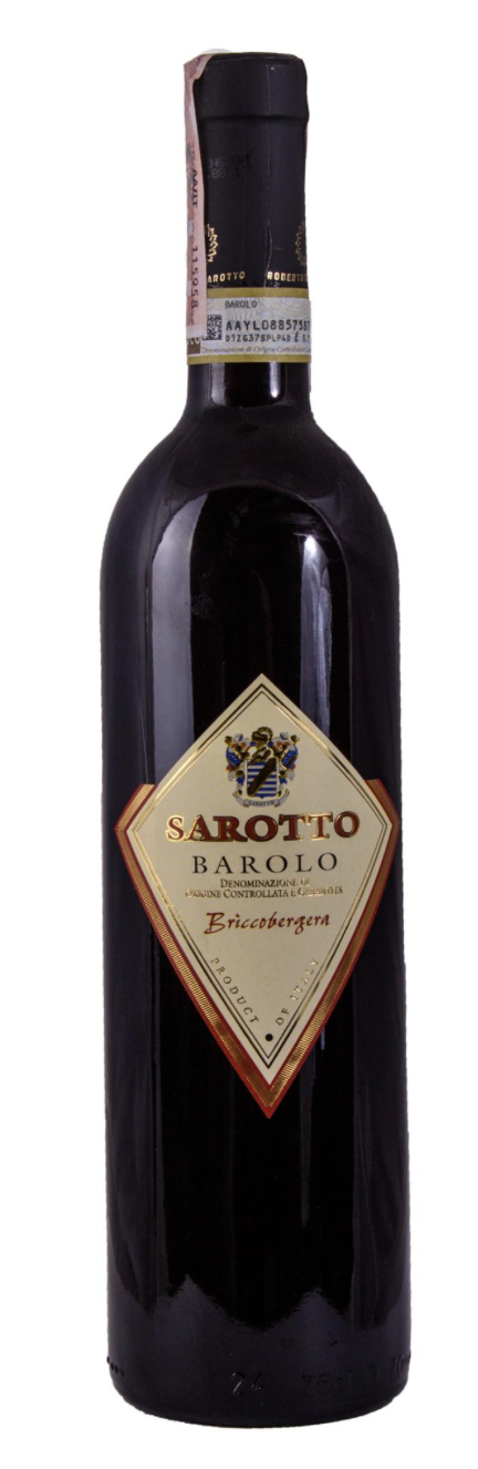 Вино Barolo Bricco Bergera сух/чер 15,5% 0,75л Італія